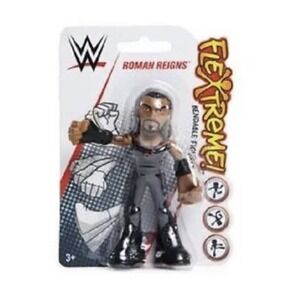 WWE Roman Reigns Flextreme! 4" Mattel Bendable Figures‎ The Bloodline